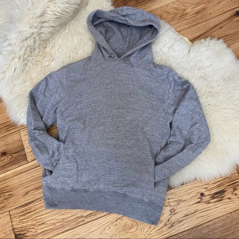 Uniqlo Athletic Grey Hoodie with Pockets Medium